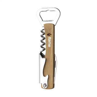 Logotrade promotional product picture of: Butler Bamboo waiter’s friend