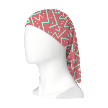 Logo trade corporate gift photo of: Bandana RPET multi-functional scarf all-over printing