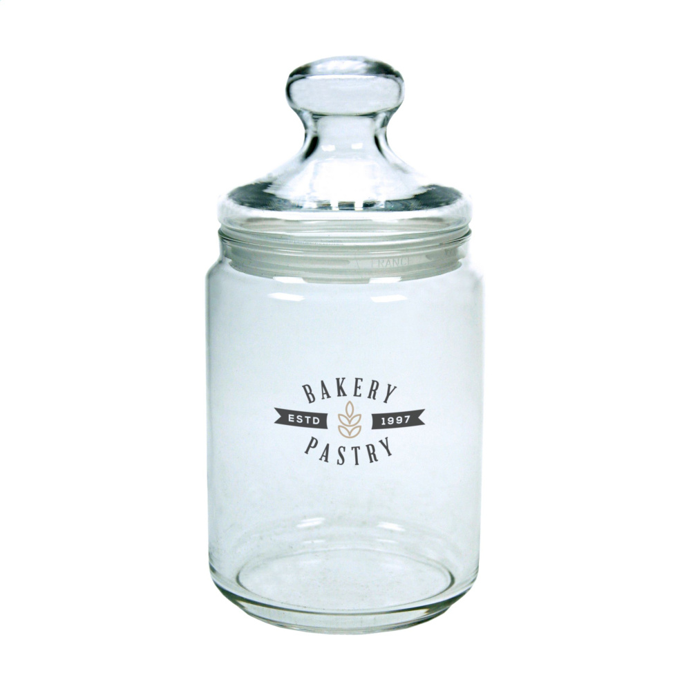 Logo trade promotional products image of: Dolci Candy jar 1 L