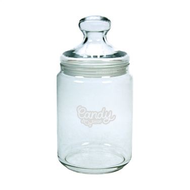 Logo trade promotional items image of: Dolci Candy jar 1 L