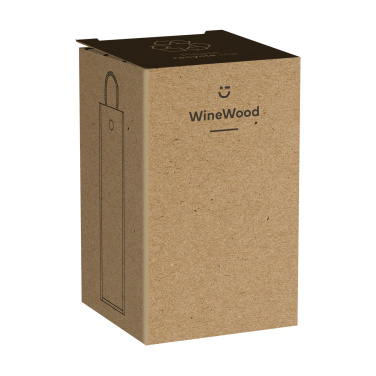 Logo trade promotional gift photo of: WineWood wine box