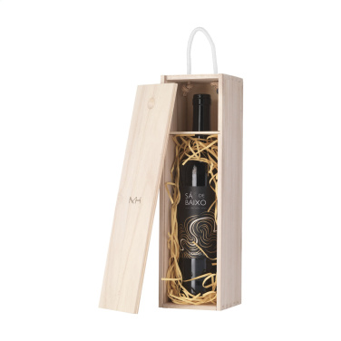 Logo trade promotional giveaways picture of: WineWood wine box