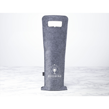 Logo trade promotional giveaways picture of: Wine Bag-to-Give GRS RPET