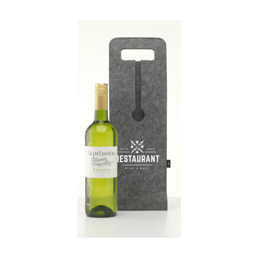 Logotrade promotional product picture of: Wine Bag-to-Give GRS RPET