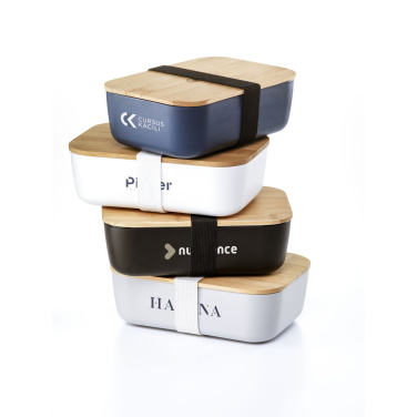 Logotrade promotional item image of: Midori Bamboo Lunchbox