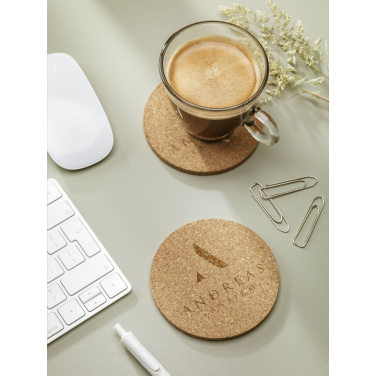 Logotrade promotional giveaway image of: Cork Coaster Set