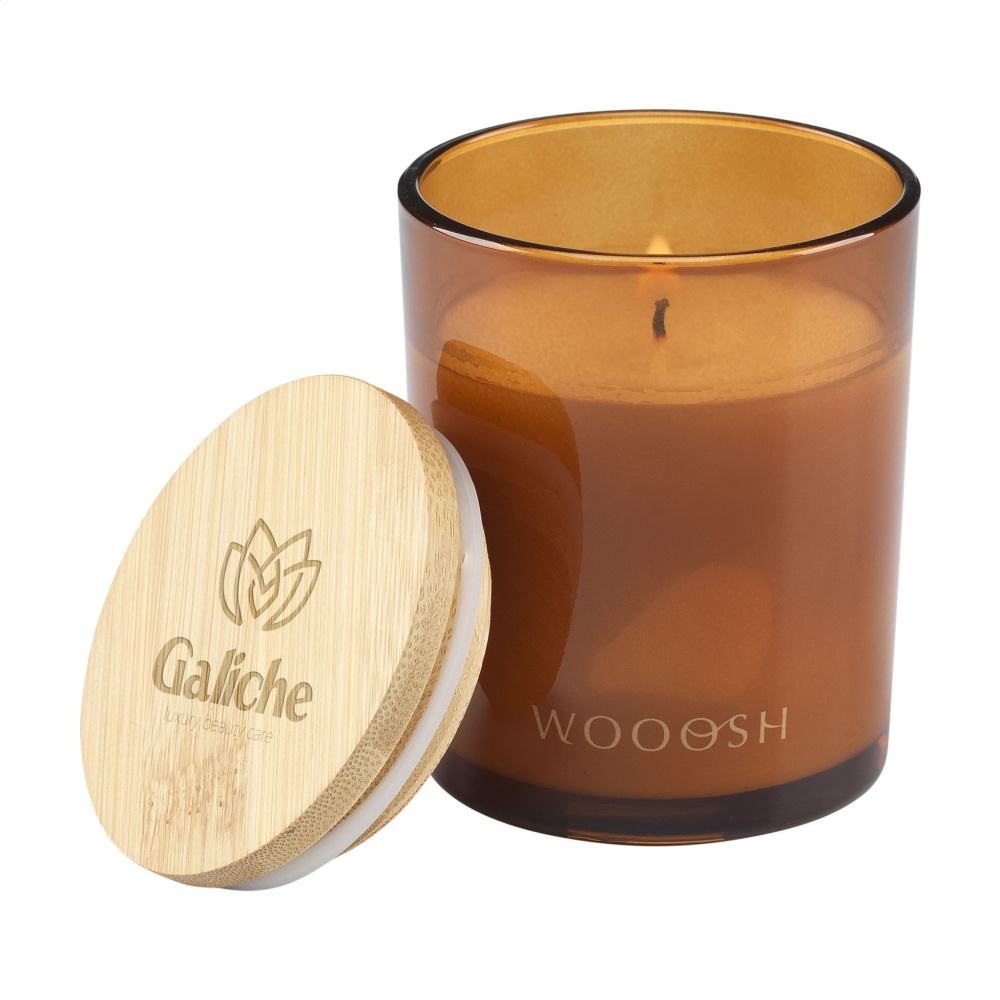 Logo trade corporate gift photo of: Wooosh Scented Candle Musk Peach