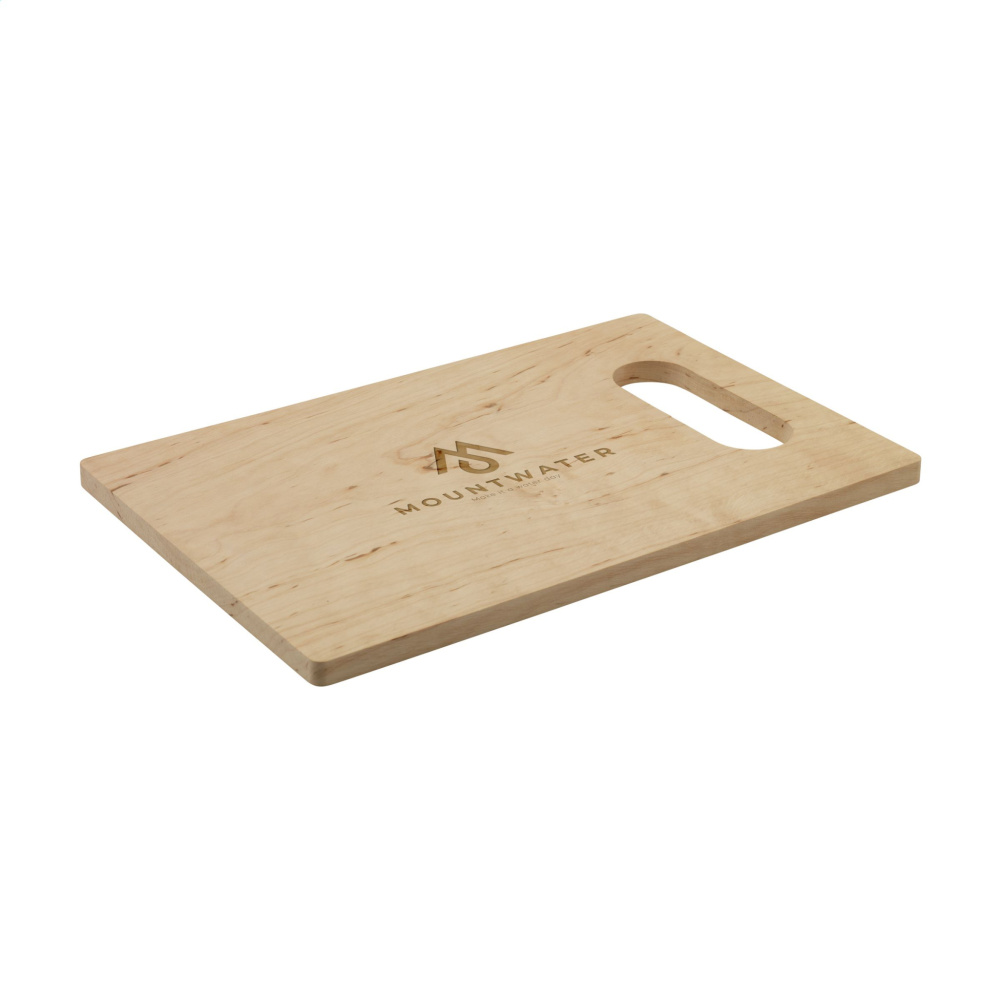 Logotrade advertising product picture of: Alder Wood Chopping Board Open Grip