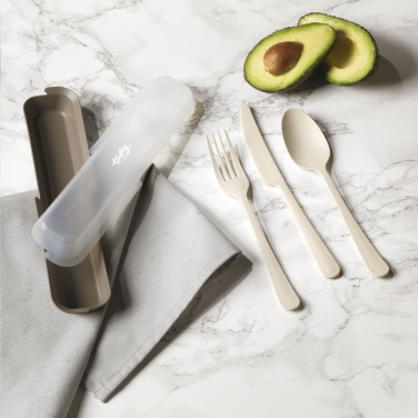 Logo trade promotional items picture of: Outdoor 3-piece Cutlery Set