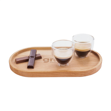 Logo trade promotional merchandise picture of: Harmony Serving Tray Oval
