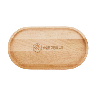 Logo trade promotional merchandise image of: Harmony Serving Tray Oval