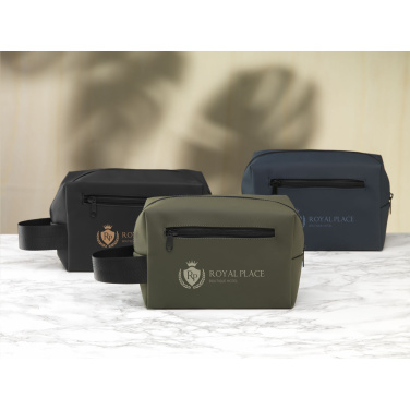 Logotrade promotional gift image of: LeLennon RCS Recycled PU Toiletry Bag