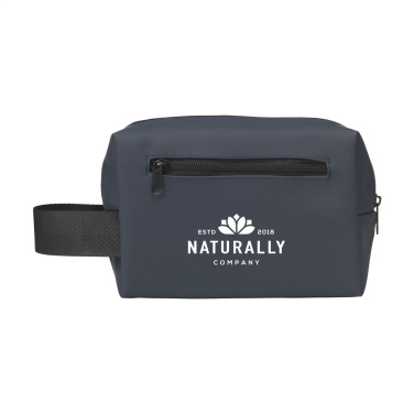 Logo trade promotional giveaways image of: LeLennon RCS Recycled PU Toiletry Bag