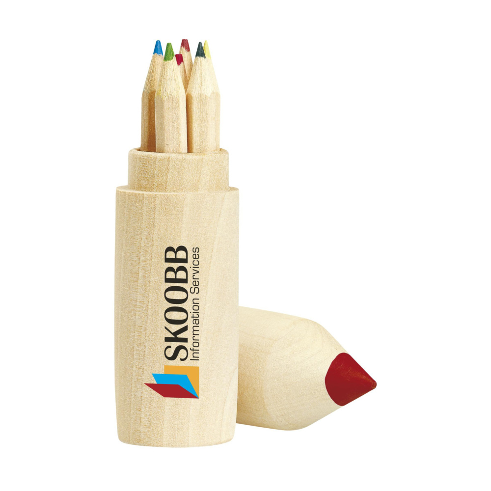 Logotrade promotional giveaway image of: ColourWoody coloured pencils