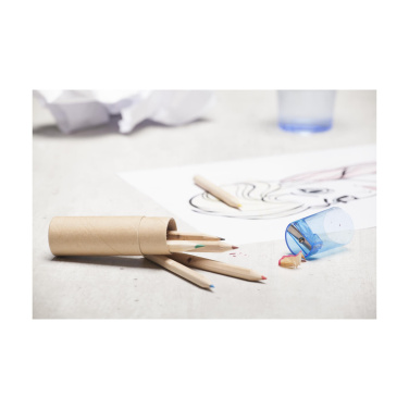 Logo trade promotional merchandise image of: ColourTube pencils