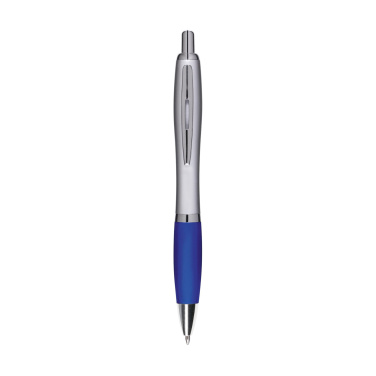 Logo trade promotional merchandise image of: Athos Silver pen