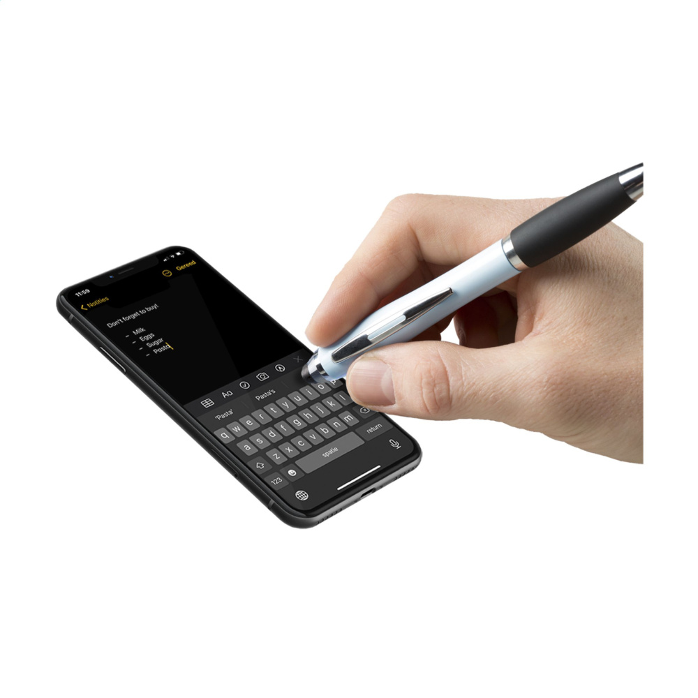 Logotrade corporate gift image of: Athos Colour Touch stylus pen