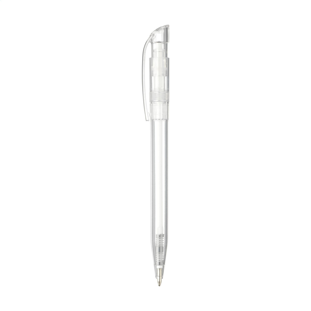 Logo trade corporate gifts picture of: Stilolinea S45 Clear pen