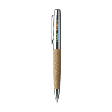 Logo trade advertising products image of: Cork Pen Set