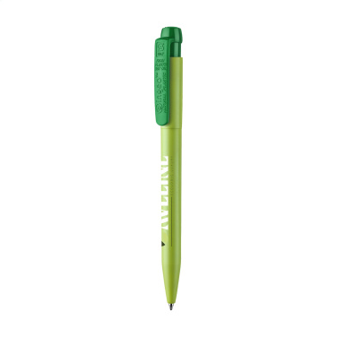 Logo trade promotional merchandise photo of: Stilolinea Ingeo Pen Green Office