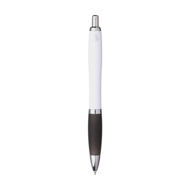 Logo trade promotional product photo of: Athos Trans GRS Recycled ABS pen