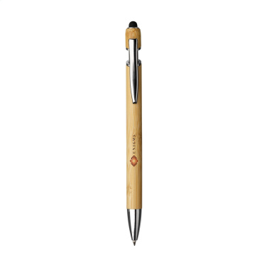 Logotrade promotional merchandise image of: Luca Touch Bamboo stylus pen