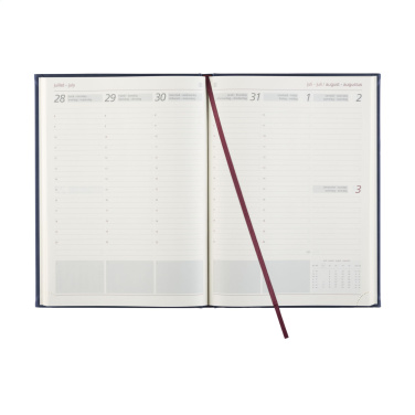 Logo trade promotional gifts picture of: Euromax Balacron diary A4 4-languages