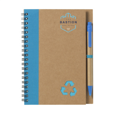 Logotrade promotional items photo of: Recycle Note-L Paper notebook