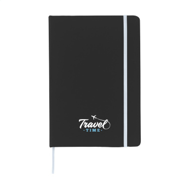 Logo trade promotional gifts picture of: BlackNote A5 Paper notebook