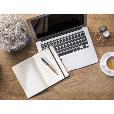 Logotrade promotional merchandise photo of: CorkNote A5 Paper notebook