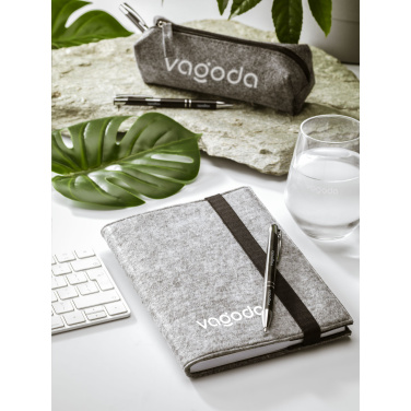Logotrade corporate gift image of: Pencil Case GRS RPET Felt