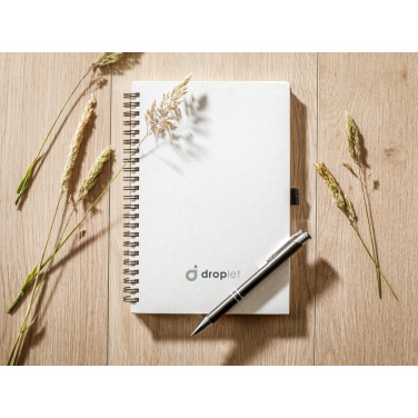 Logotrade business gift image of: Milk-Carton Wire-O Paper Notebook A5