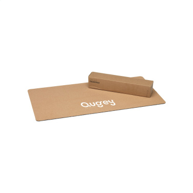 Logo trade promotional merchandise photo of: Faro Cork Deskpad