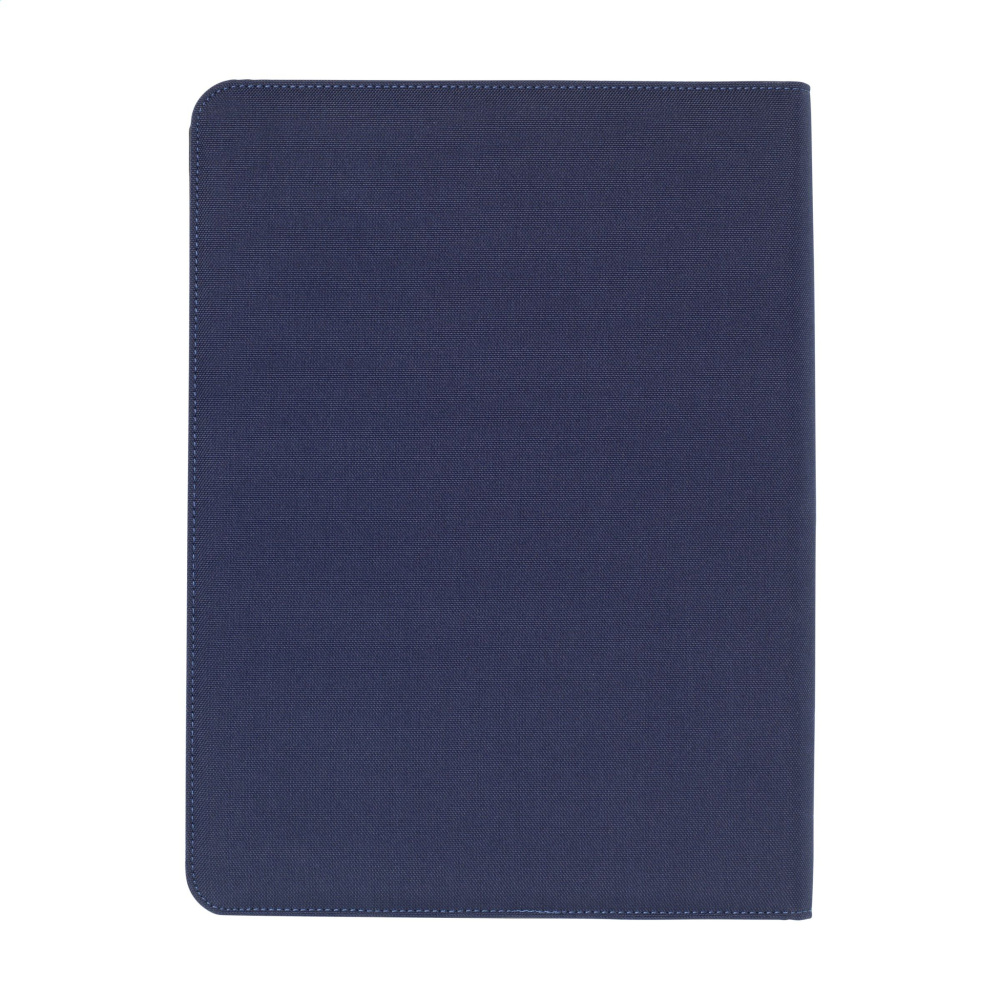 Logo trade promotional giveaways picture of: Quincy Portfolio RPET A4 document folder