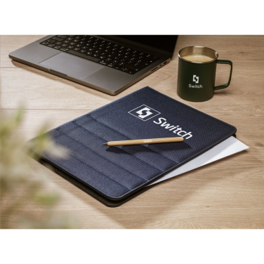 Logo trade promotional items picture of: Quincy Portfolio RPET A4 document folder