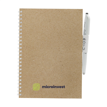 Logo trade promotional items picture of: MOYU Erasable Stone Paper Notebook CraftCover 18 pages