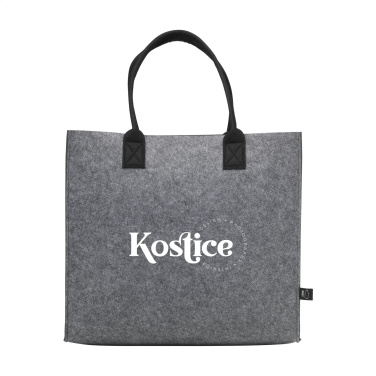 Logo trade promotional merchandise picture of: BigShopper Argus GRS RPET Felt