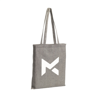 Logo trade promotional item photo of: GRS Recycled Cotton Shopper (180 g/m²) bag