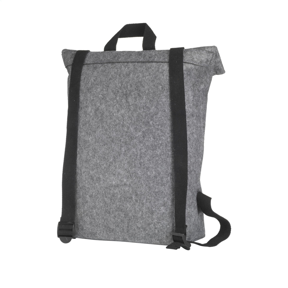 Logo trade promotional products picture of: Nolan GRS RPET Felt backpack