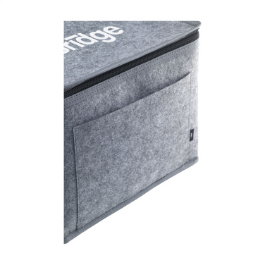 Logo trade business gift photo of: Keep-it-Cool GRS Felt RPETcooling bag