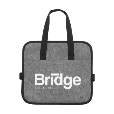 Logo trade advertising products picture of: Trunk GRS RPET Felt Organiser Cooler bag