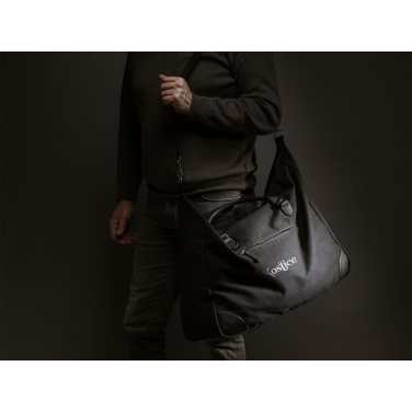 Logo trade business gifts image of: Denver Duffle Recycled Canvas travelling bag