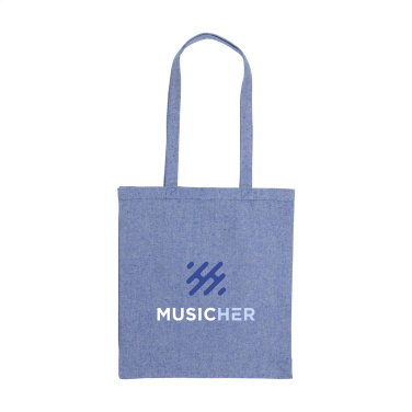 Logotrade promotional item image of: Melange Shopper GRS Recycled Canvas (280 g/m²) bag