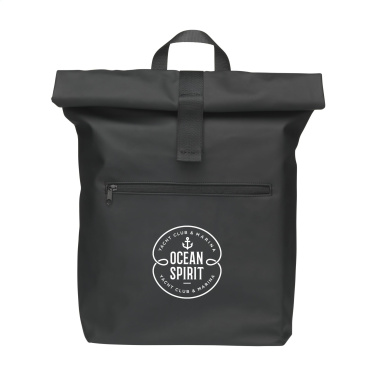 Logo trade promotional products picture of: Lennon Roll-Top Recycled Backpack