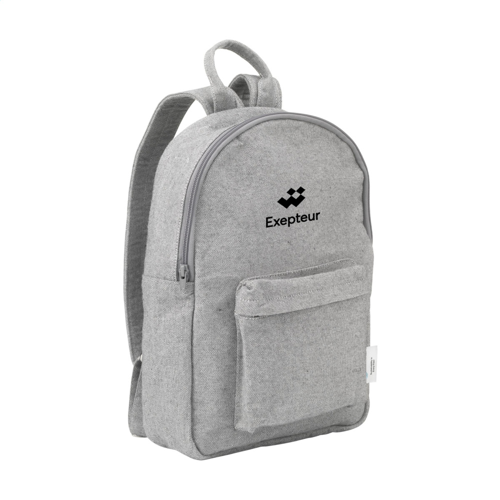 Logotrade promotional item image of: Wolkat Agadir Recycled Textile Backpack