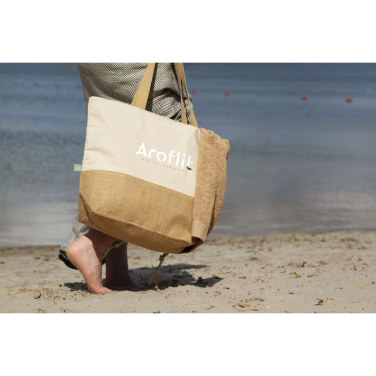 Logotrade promotional products photo of: Cancun Beachbag Organic Cotton (320 g/m²)