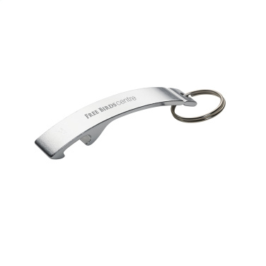 Logotrade promotional products photo of: Alu Opener keyring