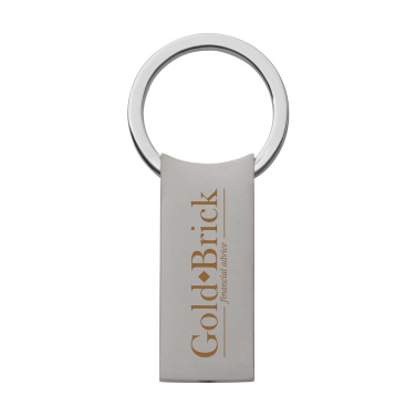 Logo trade corporate gifts image of: StraightKey key ring