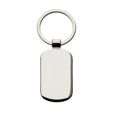 Logo trade corporate gifts picture of: KeyTag Rectangular keyring