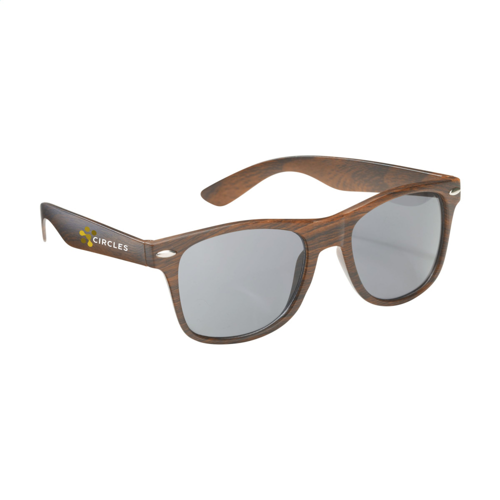 Logo trade business gifts image of: LookingWood sunglasses